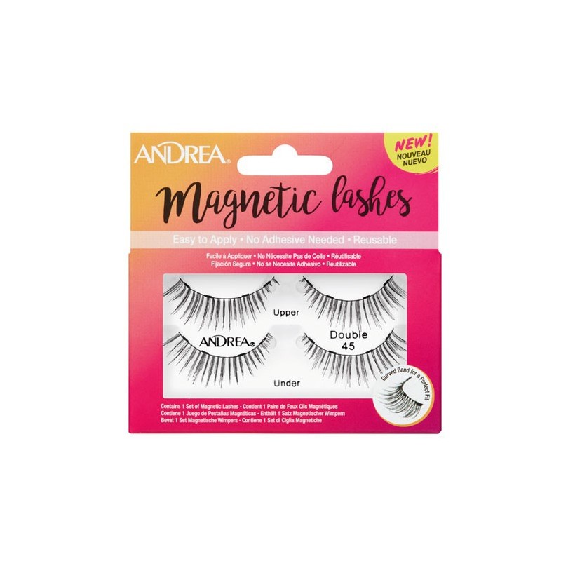 PESTAÑAS MAGNETICAS DOBLE 45 ANDREA
